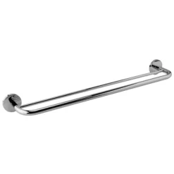 Bosa Chrome Double Towel Rail