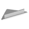 Keuco Edition 400 Corner Shower Shelf With Integrated Squeegee - Chrome