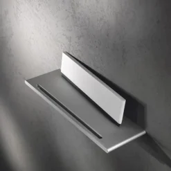 Keuco Edition 400 Shower Shelf With Integrated Squeegee - Chrome -The Bathroom Shop 11559170000 d2