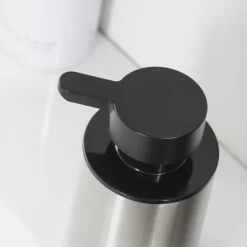 Tiger Colar Freestanding Soap Dispenser - Brushed Stainless Steel 7 Tiger Colar Freestanding Soap Dispenser - Brushed Stainless Steel -The Bathroom Shop 1313530946 d1