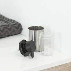 Tiger Colar Freestanding Soap Dispenser - Brushed Stainless Steel 9 Tiger Colar Freestanding Soap Dispenser - Brushed Stainless Steel -The Bathroom Shop 1313530946 d3