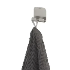 Tiger Colar Double Towel Hook - Brushed Stainless Steel 11 Tiger Colar Double Towel Hook - Brushed Stainless Steel -The Bathroom Shop 1314630946 d1