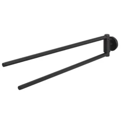 Tiger Urban Double Swivel Towel Rail - Black -The Bathroom Shop 1316330746 d1