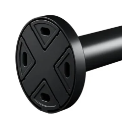 Keuco Plan Fixed Single Towel Rail - Black -The Bathroom Shop 14923370000 d3