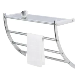 Wenko Pescara Exclusive Wall Rack - Chrome