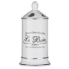 'Le Bain' White Ceramic Toothbrush Holder