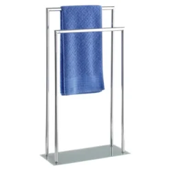 Wenko Style Towel And Clothes Stand - Chrome