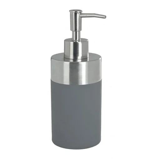 Wenko Creta Soap Dispenser - Grey -The Bathroom Shop 19975100 l