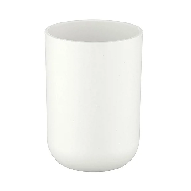 Wenko Brasil White Toothbrush Tumbler 1 Wenko Brasil White Toothbrush Tumbler