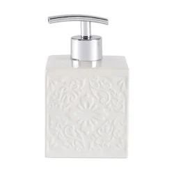 Wenko Cordoba White Ceramic Soap Dispenser