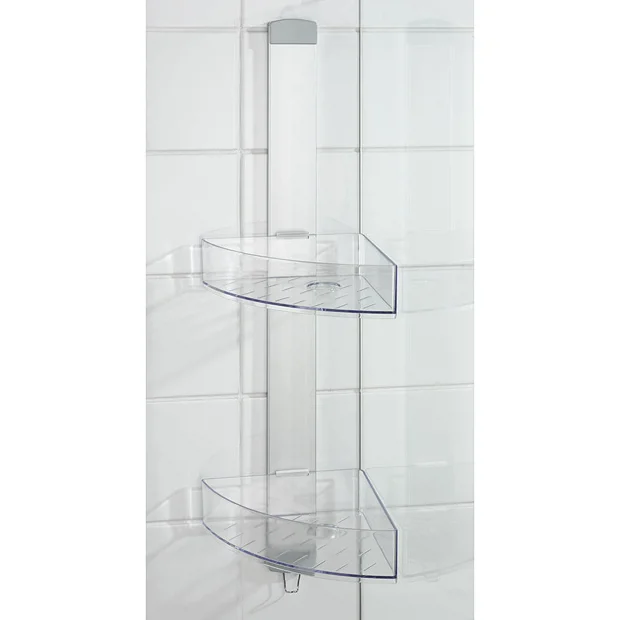 Wenko Premium Power-Loc Corner Shower Caddy 5 Wenko Premium Power-Loc Corner Shower Caddy - Image 5