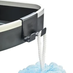 Wenko Wave Telescopic 3-Tier Corner Shelf Storage -The Bathroom Shop 22827100 d3n