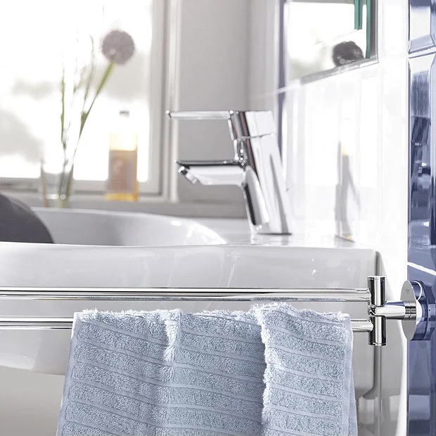 Grohe Essentials Double Towel Bar 1 Grohe Essentials Double Towel Bar