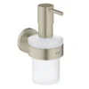 Grohe Essentials Soap Dispenser With Holder - Brushed Nickel