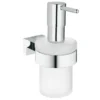Grohe Essentials Cube Soap Dispenser And Holder