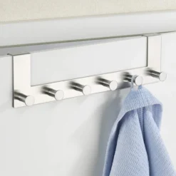 Wenko Celano Stainless Steel Clothes Hook -The Bathroom Shop 4468060100 d1