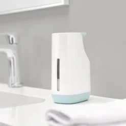 Joseph Joseph Slim Compact Soap Dispenser - White/Blue -The Bathroom Shop 70503 d5