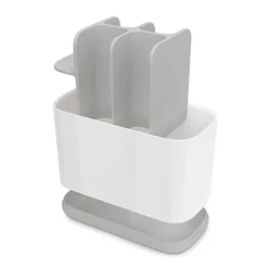 Joseph Joseph Easy-Store Large Toothbrush Caddy - White/Grey -The Bathroom Shop 70510 d1