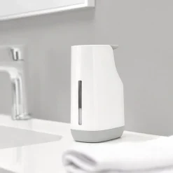 Joseph Joseph Slim Compact Soap Dispenser - White/Grey -The Bathroom Shop 70512 d1