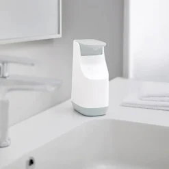 Joseph Joseph Slim Compact Soap Dispenser - White/Grey -The Bathroom Shop 70512 d2