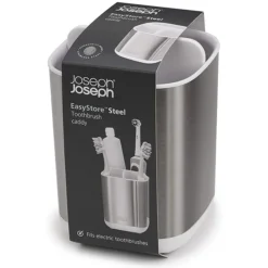 Joseph Joseph EasyStore Steel Toothbrush Holder