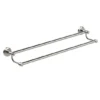 Miller Oslo Polished Nickel Double Towel Rail