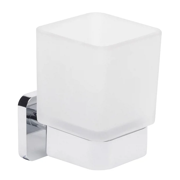 Roper Rhodes Ignite Frosted Glass Toothbrush Holder 1 Roper Rhodes Ignite Frosted Glass Toothbrush Holder