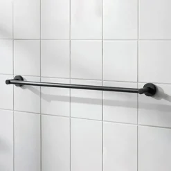 Miller Bond 645mm Black Towel Rail