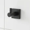 Miller Atlanta Matt Black Single Robe Hook