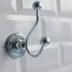 Burlington Chrome Double Robe Hook