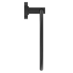 Ideal Standard Silk Black IOM Towel Ring -The Bathroom Shop a9130xg d1