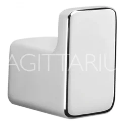 Sagittarius Rimini Single Robe Hook - Chrome