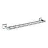 Heritage Chancery Double Towel Rail - Chrome