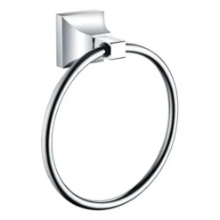 Heritage Chancery Towel Ring - Chrome