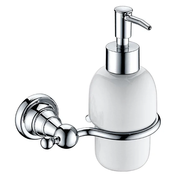 Heritage Holborn Soap Dispenser - Chrome 1 Heritage Holborn Soap Dispenser - Chrome