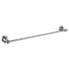 Heritage Holborn Single Towel Rail - Chrome