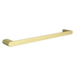 Arezzo Brushed Brass 500mm Wall Mounted Towel Rail