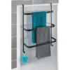 Black Hanging Towel Rack