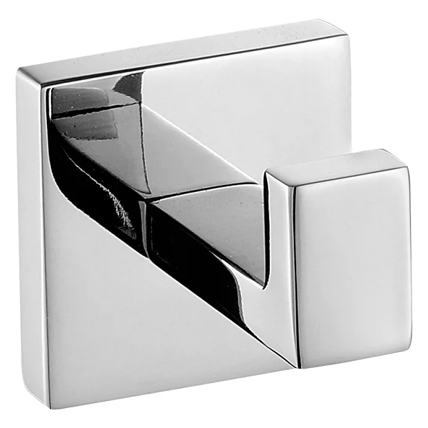 Franke Cubus CUBX010HP Wall Mounted Single Robe Hook 1 Franke Cubus CUBX010HP Wall Mounted Single Robe Hook