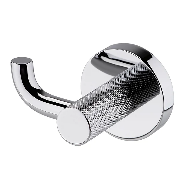 Arezzo Industrial Style Chrome Single Robe Hook 1 Arezzo Industrial Style Chrome Single Robe Hook
