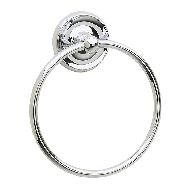 Smedbo Villa Towel Ring - Polished Chrome 1 Smedbo Villa Towel Ring - Polished Chrome