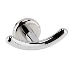 Modern Chrome Magnetic Double Robe Hook For Radiators