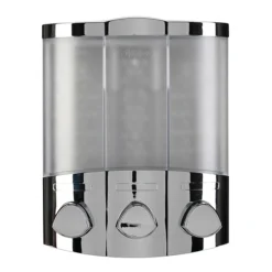 Croydex Euro Soap Dispenser Trio - Chrome -The Bathroom Shop pa6610410ai3