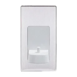 Proofvision Oral-B In Wall Electric Toothbrush Charger - Brushed Steel -The Bathroom Shop pv10bs d1