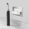 Proofvision Oral-B In Wall Electric Toothbrush Twin Charger - Brushed Steel