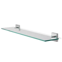 Croydex Chester Flexi-Fix Glass Shelf