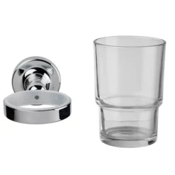 Croydex - Worcester Flexi-Fix Tumbler And Holder -The Bathroom Shop qm461841ai3