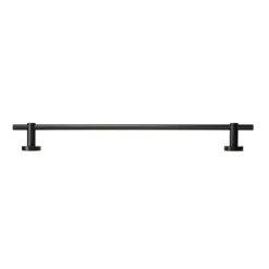 Croydex Black Epsom Flexi-Fix Towel Rail -The Bathroom Shop qm482721 d1