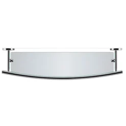 Croydex - Hampstead Glass Shelf - Chrome