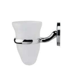 Croydex - Hampstead Tumbler & Holder - Chrome -The Bathroom Shop qm641841ai1